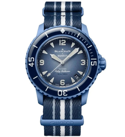 Swatch X Blancpain Fifty Fathoms Atlantic Ocean