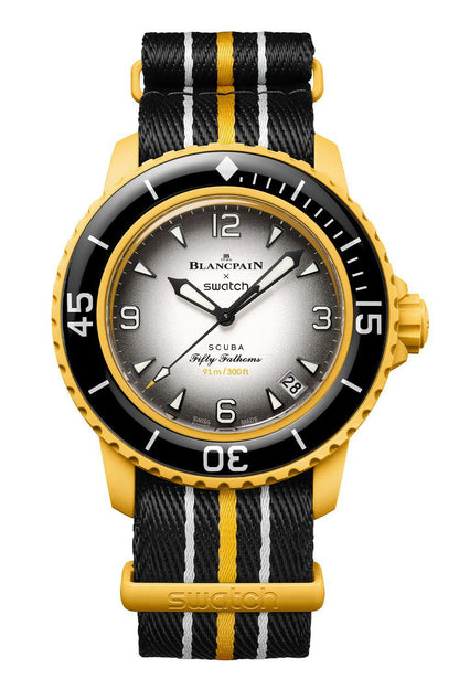 Swatch X Blancpain Fifty Fathoms Pacific Ocean