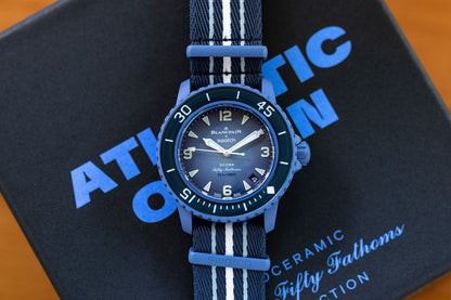 Swatch X Blancpain Fifty Fathoms Atlantic Ocean