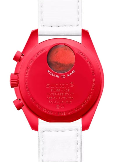 Swatch x Omega Bioceramic Moonswatch Mission to Mars