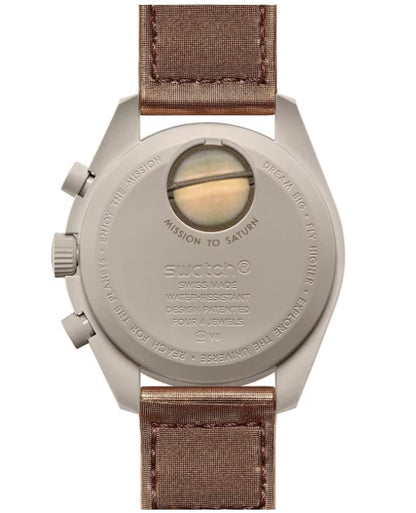 Swatch x Omega Bioceramic Moonswatch Mission to Saturn