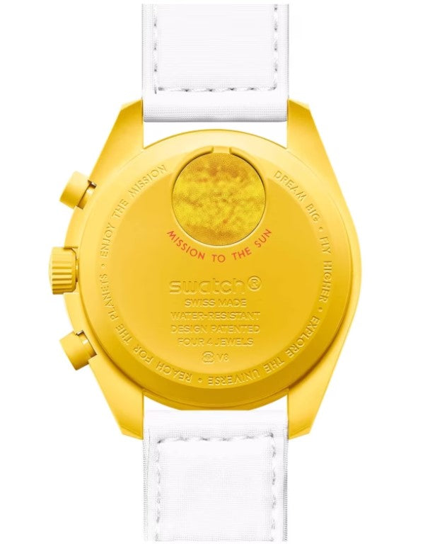 Swatch x Omega Bioceramic Moonswatch Mission to Sun