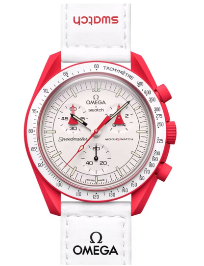 Swatch x Omega Bioceramic Moonswatch Mission to Mars