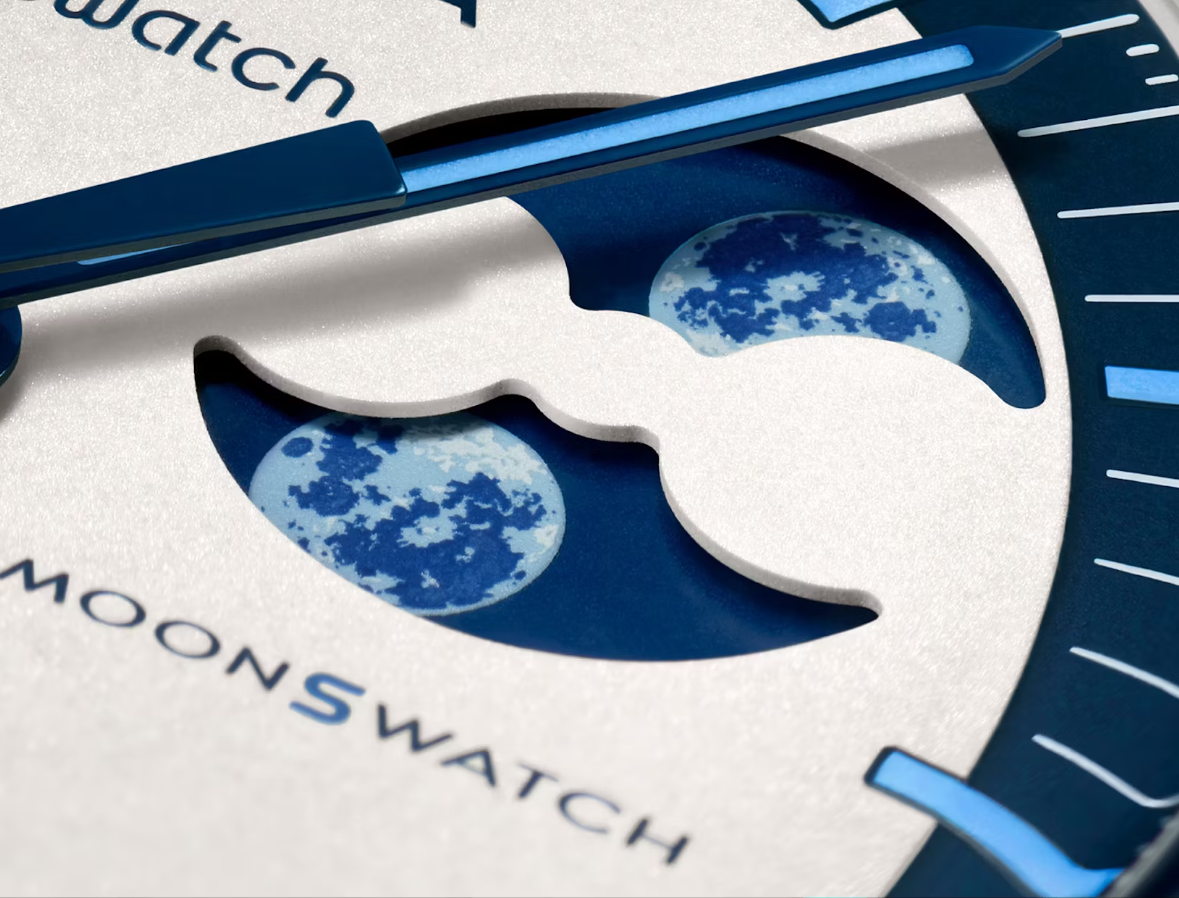 Swatch x Omega Bioceramic Moonswatch Mission to the Super Blue Moonphase