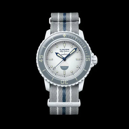 Swatch X Blancpain Fifty Fathoms Antartic Ocean