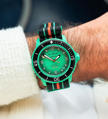 Swatch X Blancpain Fifty Fathoms Indian Ocean